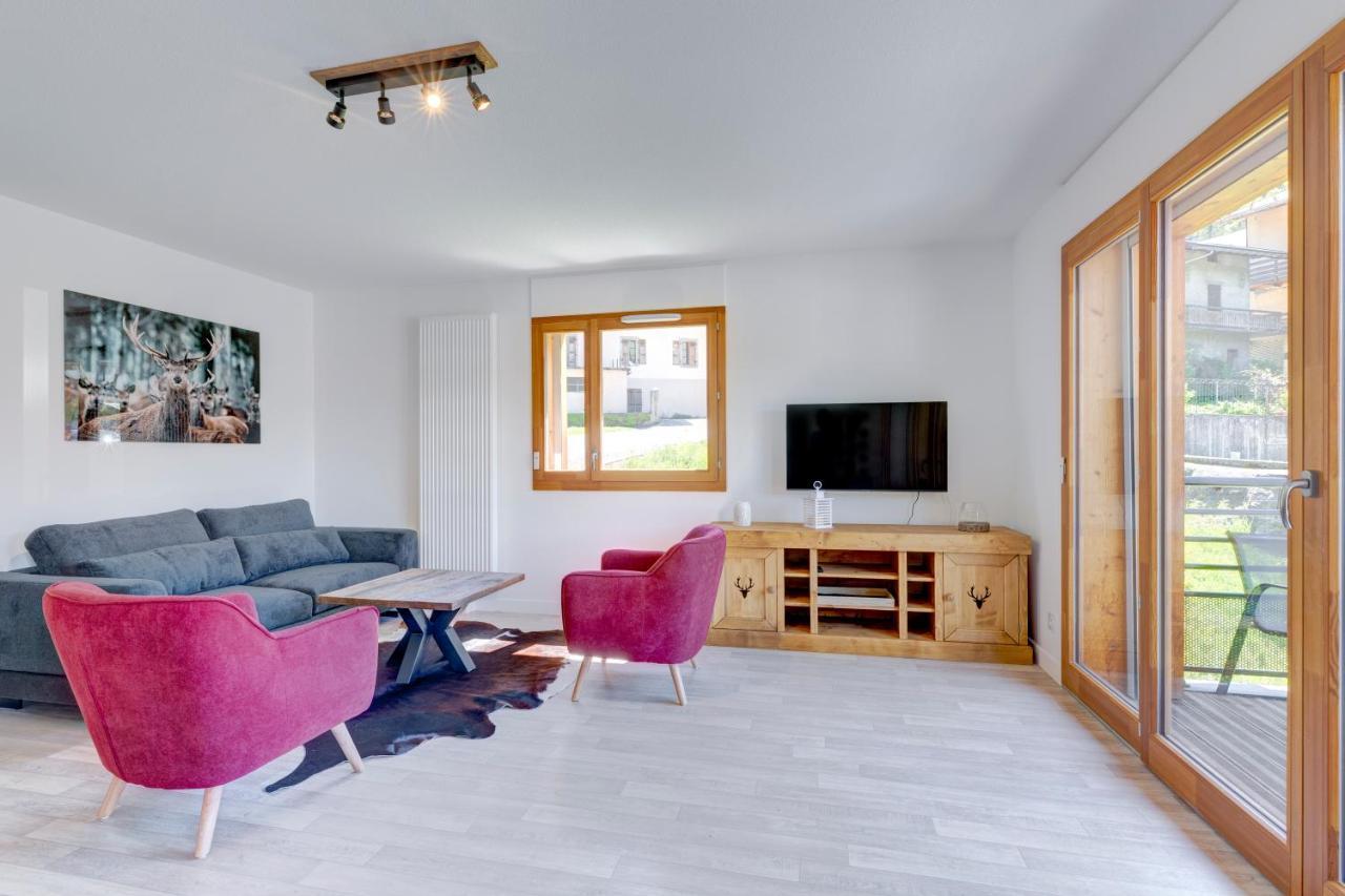 La Poudreuse - Duplex Avec Balcon Vue Montagne - Flumet Флюме Екстер'єр фото