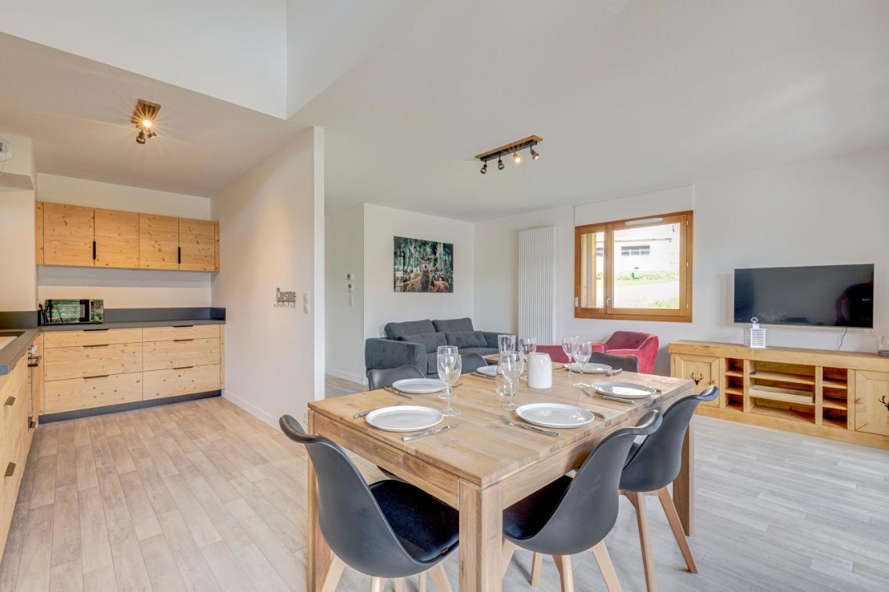 La Poudreuse - Duplex Avec Balcon Vue Montagne - Flumet Флюме Екстер'єр фото
