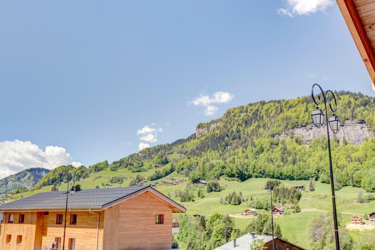 La Poudreuse - Duplex Avec Balcon Vue Montagne - Flumet Флюме Екстер'єр фото