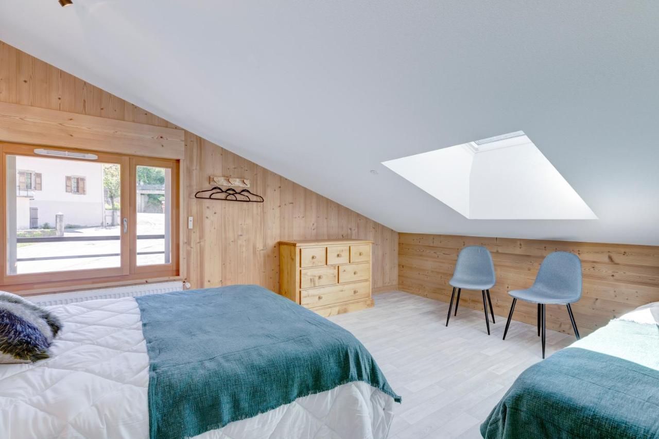 La Poudreuse - Duplex Avec Balcon Vue Montagne - Flumet Флюме Екстер'єр фото