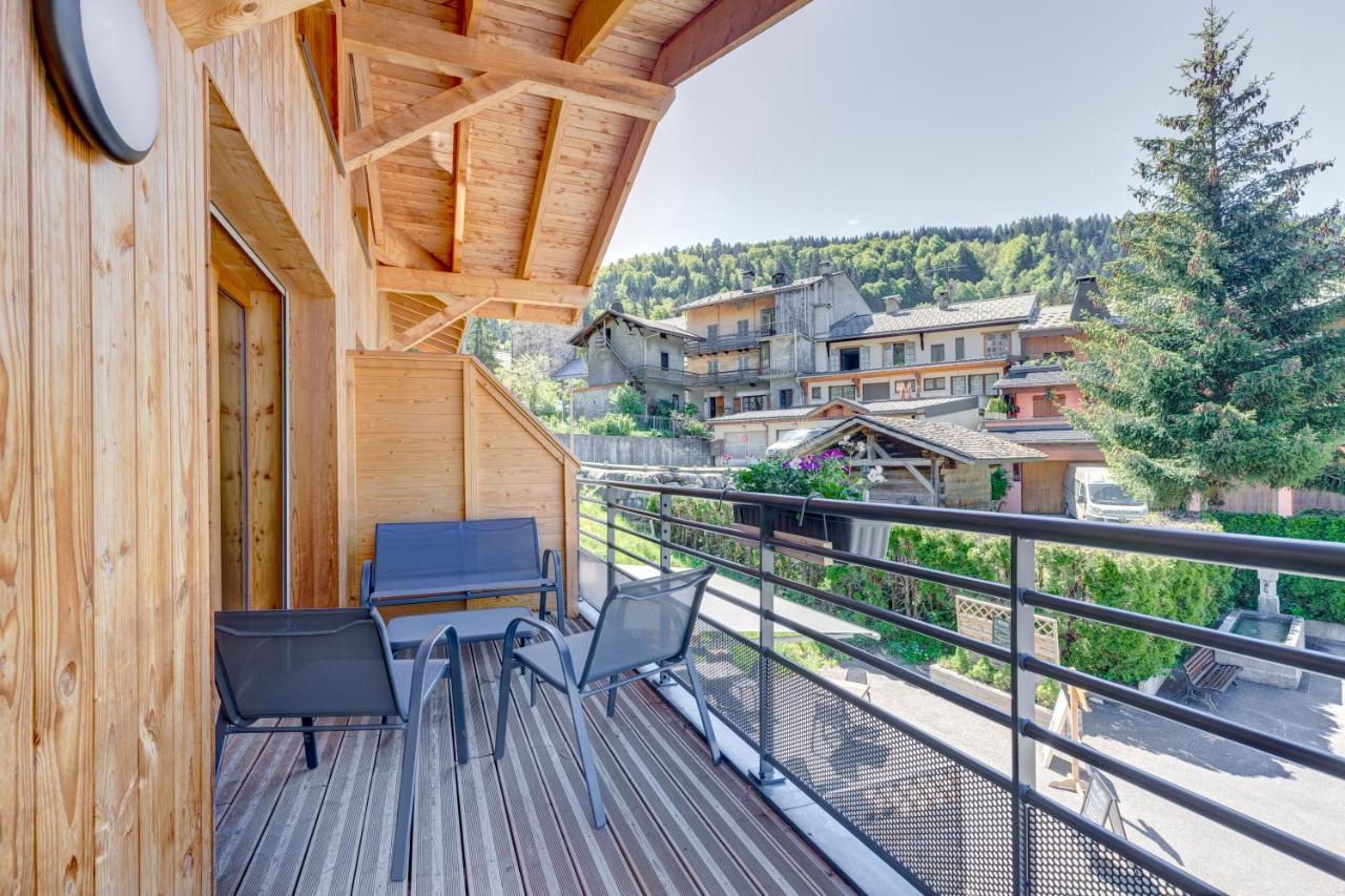 La Poudreuse - Duplex Avec Balcon Vue Montagne - Flumet Флюме Екстер'єр фото