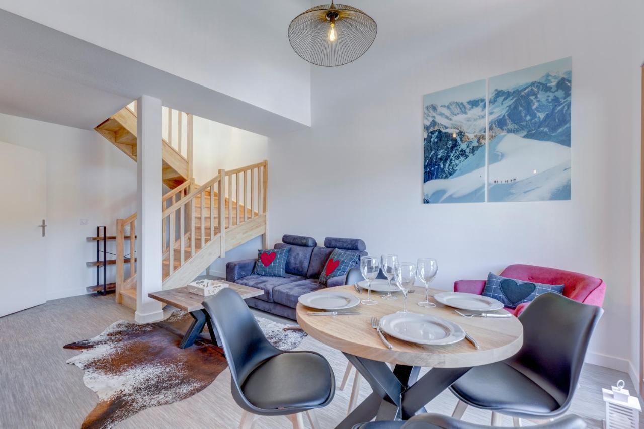 La Poudreuse - Duplex Avec Balcon Vue Montagne - Flumet Флюме Екстер'єр фото