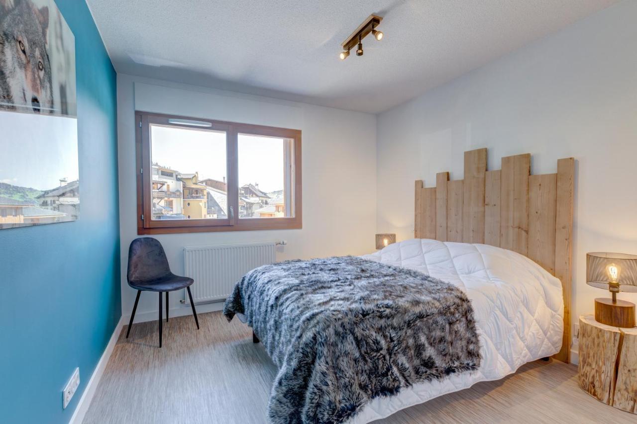 La Poudreuse - Duplex Avec Balcon Vue Montagne - Flumet Флюме Екстер'єр фото